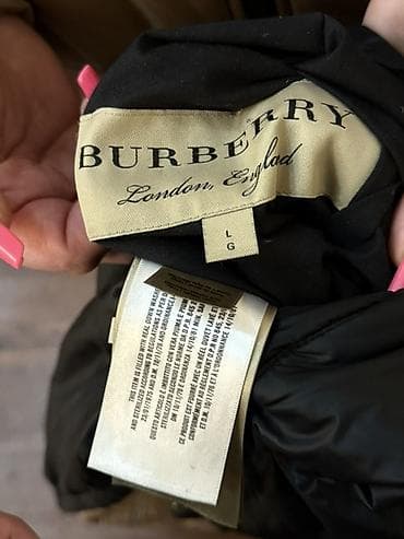 küləkçə: Pencək, Damalı, Burberry, L — 4