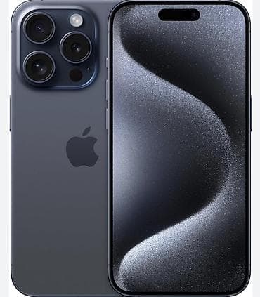processor core i7: IPhone 15 Pro, Blue Titanium — 1