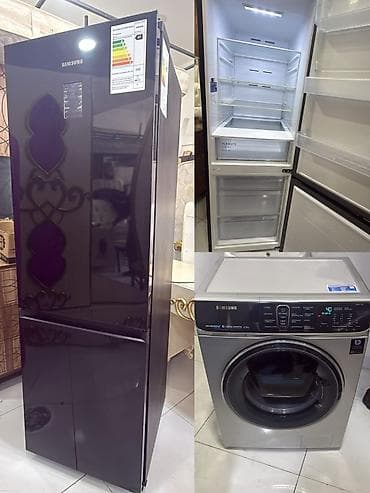 samsung rt35k5440s8wt: 📢 TƏCİLİ SATILIR! 🔸 Samsung soyuducu və paltaryuyan birlikdə 💰 Qiymət — 1