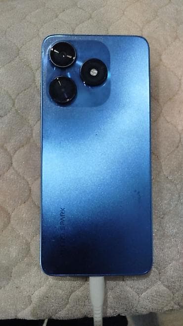 samsung tab e: Tecno Spark 10 4G, 128 GB, rəng - Mavi, İki sim kartlı — 3