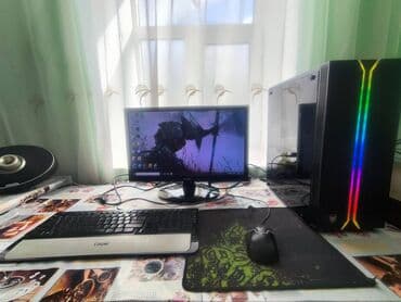 ikinci əl noutbuklar: Oyun kompüteri İ5 3470 4/4 Ram 16gb ddr3 G Video kart gtx 1050ti 4gb — 1