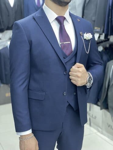 kisi kostyumlari satisi: Kişi kostyum dəstləri - Klassik və modern kəsimlər: ikicərgəli — 10