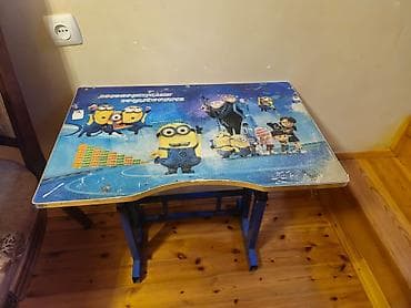 brend paket: Oğlan və qız üçün, Siyirməsiz, Yazı masası, Stulsuz — 2