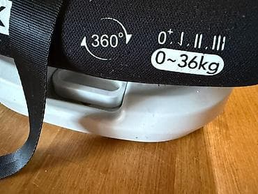 Uşaq dünyası: Uşaq avtomobil oturacağı – Kidilo, ISOFIX əsaslı, 360° fırlanan model — 5
