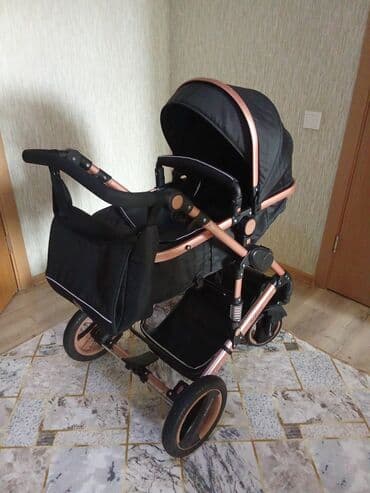 Информатика: Uşaq arabası – çoxfunksiyalı, komfortlu model - Rəng: qara — 1