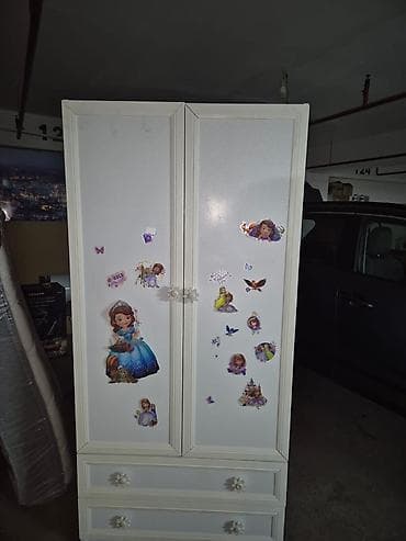 Oğlan və qız üçün, 2 qapılı, Açılan, Düz dolab — 2