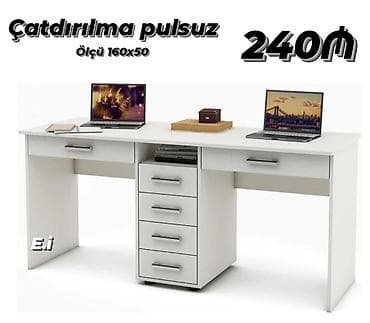 pol əskisi: 2 nəfərlik yazı masası Yep yeni 240 azn rəng seçimi var çatdırılma var — 1