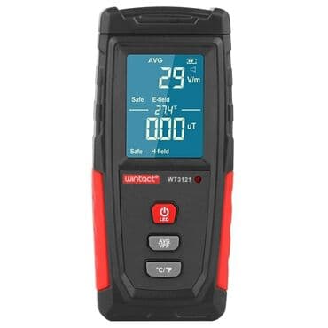 nitrat tester: EMF tester WINTACT WT-3121 Maqnit və elektromaqnit şualarını ölçən — 3