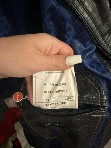 dəri zamşa kişi gödəkçəsi: Kurtka, Dəri, Payız, 6XL (EU 52) — 8