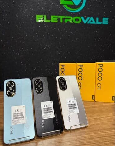 go kart: Poco C71, 128 GB, rəng - Qızılı, Barmaq izi, Face ID, Hissə-hissə ödəniş — 2