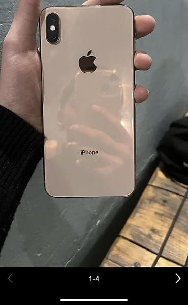 iphone xs dual: IPhone Xs Max, 256 GB, Qızılı, Face ID — 1