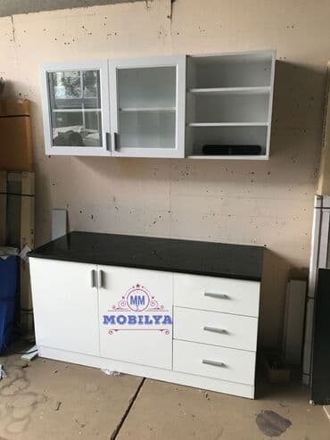 metbex mebelleri: Sifarişlə mətbəx dəsti, Mat laminat, Kredit yoxdur, Ödənişli çatdırılma — 1