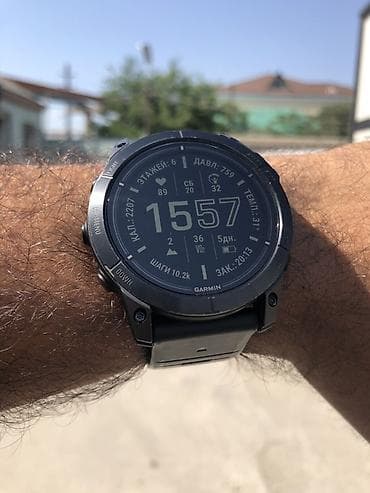 iped pro m2: İşlənmiş, Smart saat, Garmin, Аnti-lost, rəng - Qara — 4