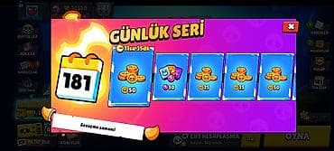 Brawl Stars hesabı – yüksək səviyyəli, hazır oynanış üçün - Kupa — 3