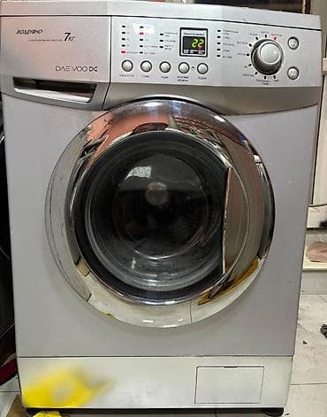 Paltaryuyan maşın Daewoo, 7 kq, İşlənmiş, Avtomat, Qurutma var, Kredit yoxdur — 1
