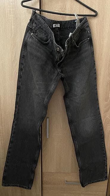 jeans: Cinslər, Zara, rəng - Boz — 3