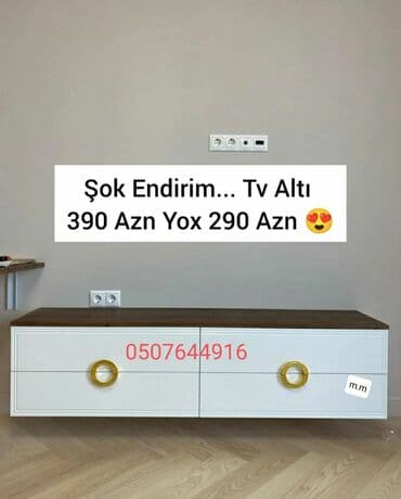 parket topdan satis: Yeni, Düz TV altlığı, Polkalı, Laminat, Azərbaycan — 4
