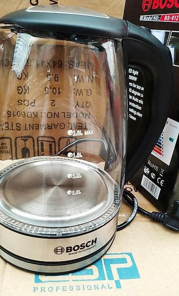 Elektrik caydan caynik Bosch şùşə model 2000 watt maximum.tutum.2 litr — 8