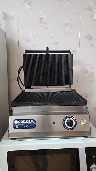 Restoran, kafe avadanlığı: Toster Görkem sənaye tipli panini/sandviç qril pressi - Brend: Görkem — 3