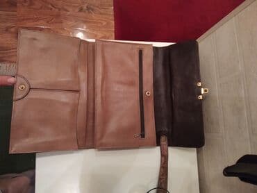 qaşlı çanta: Клатч мужской из натуральной кожи крокодила — 4