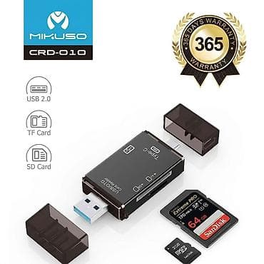 xiaomi redmi pad: Mikuso CRD-010 Kart Oxuyucu – 6‑in‑1 USB 2.0 Multifunksional OTG — 2