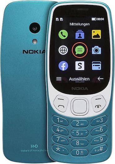 nokia yeni model: Nokia 3310, rəng - Mavi, Düyməli — 1