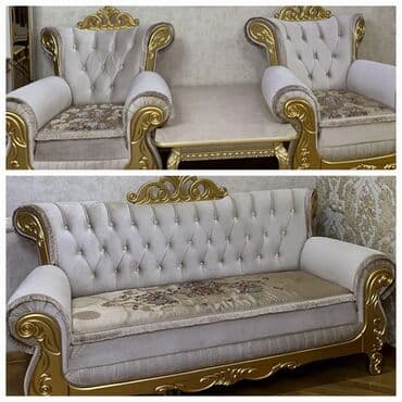 İşlənmiş, Divan, 2 kreslo