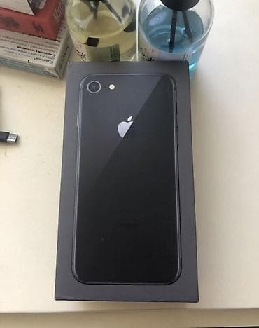 iphone 9: IPhone 8, 64 GB, Jet Black, Barmaq izi — 5