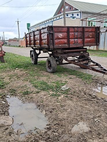 kuba ege 50: Traktor qoşqusu – 2 oxlu, dözümlü metal kuzovlu, yüksək bortlu — 3