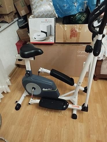 BodyFit eliptik velosiped-trener + oturacaqlı kombinə model 110 kq — 1