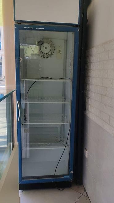 Промышленные морозильники: Vitrin tipli ticarət soyuducusu - Şüşə qapılı, tək qapı - Daxili — 1