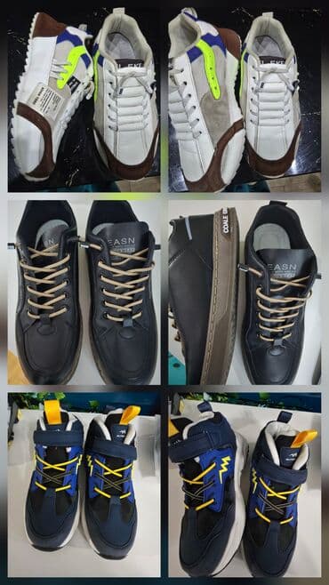 Kişi ayaqqabıları: Kişi və yeniyetmələr üçün idman üslublu ayaqqabılar və krossovkalar. - — 1