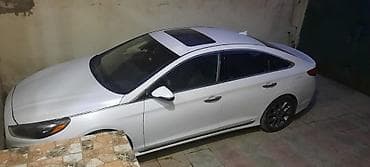 panel satış: Hyundai Sonata – ağ rəngli, sedan kuzovlu. Şık və aerodinamik dizayn — 5