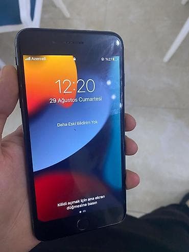 et xali ucun derman: IPhone 7 Plus, 32 GB, Jet Black, Barmaq izi — 2