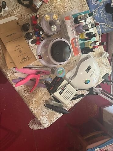 для маникюра: Manikür üçün peşəkar set Komplektdə: - SUNUV SUN5 Plus Smart Nail — 3