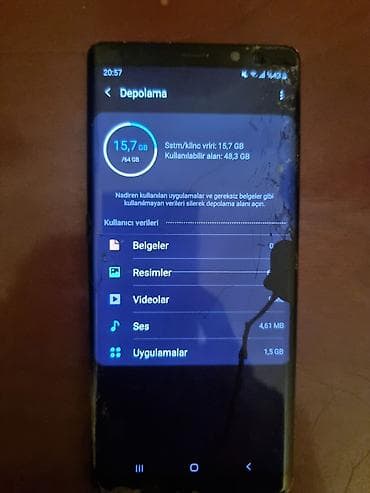 note 6 samsung: Samsung Galaxy Note 8, 64 GB, Qırıq — 4