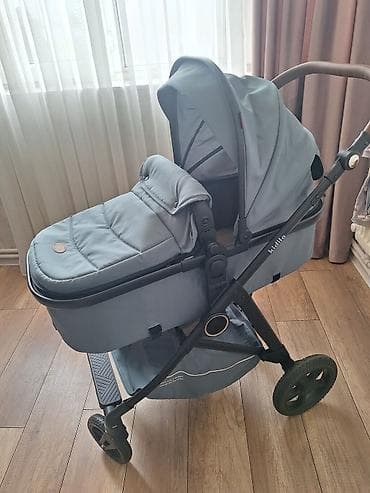 Коляски: Классическая прогулочная коляска, Kidilo, Б/у — 2