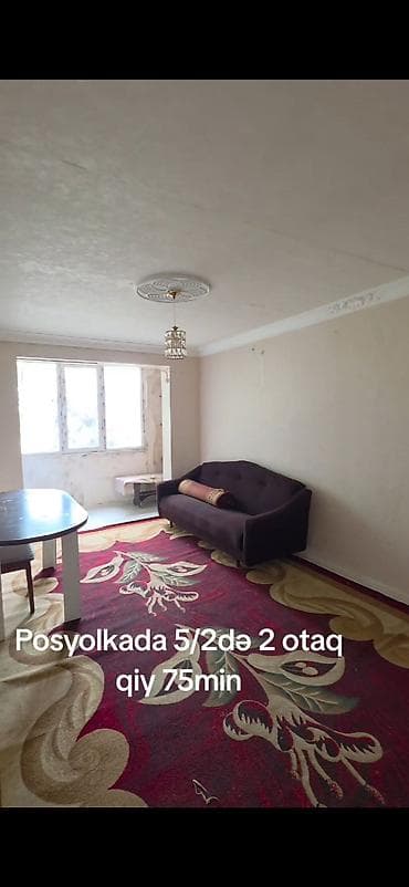 gencede 2 otaqli ev satilir: Gəncə, 2 otaqlı, Köhnə tikili, 48 kv. m — 1
