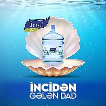 Süd məhsulları və yumurtalar: İnci Təbii içməli su – gündəlik həyat üçün saf və zərif dad. - Brend — 2