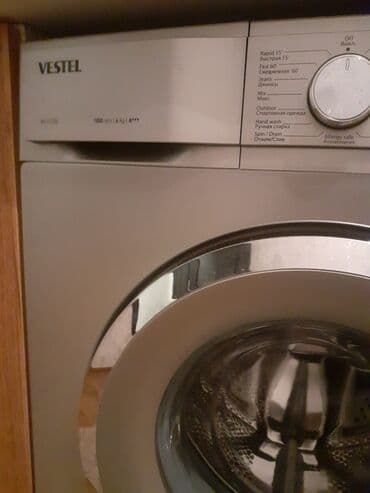 çap maşını: Paltaryuyan maşın Vestel, 6 kq, Avtomat, Qurutmasız — 4