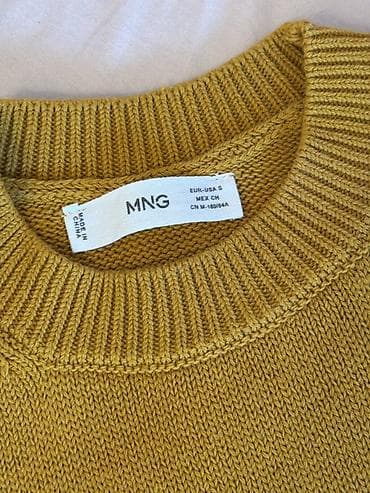 Кофта, Mango, S, цвет - Желтый at lalafo.az Кофта, Mango, S, цвет - Желтый