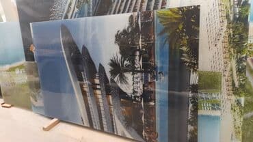 tornado mühafizə фото: Şüşə üzərində UV çap – dekorativ panellər və vitrajlar - Material — 4