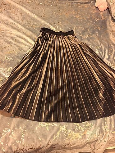 Karicniviməxməri plisse ətək - Model: Plisse/qat-qat büzməli -