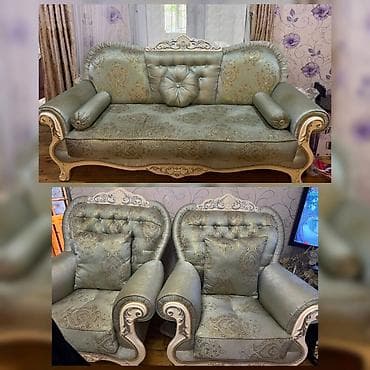 İşlənmiş, Divan, 2 kreslo