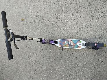 nerd dasi: Şəhər tipli skuter – City Riding Scooter - Rəng: bənövşəyi/qarışıq — 3