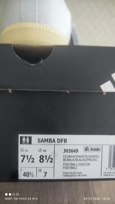 krosofka: Adidas Samba DFB idman ayaqqabısı - Model: Samba DFB (JH5649) - — 3
