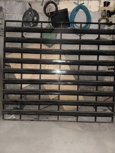 прозрачные решетки на окна: Taxd dəmiri 2 metrin 1.80 - Material: qalın divarlı metal — 1