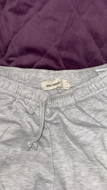 форма футбольная: Спортивные Мужские брюки, PULL&BEAR, S, цвет - Серый — 2