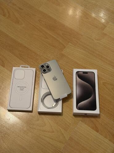 212 nomre: IPhone 15 Pro Max, 256 GB, Natural Titanium — 10