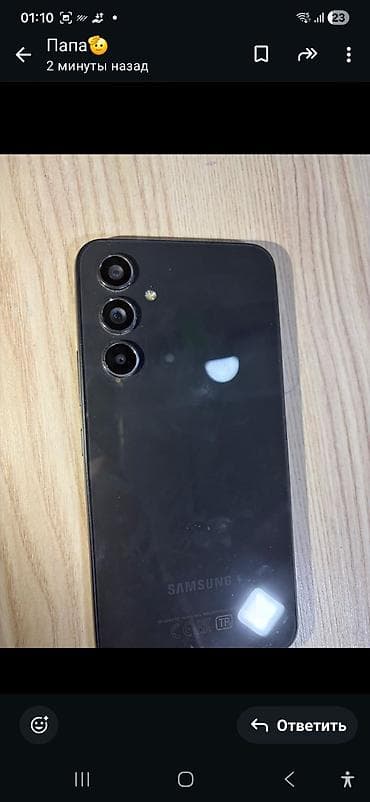 Samsung Galaxy A15, rəng - Qara, İki sim kartlı